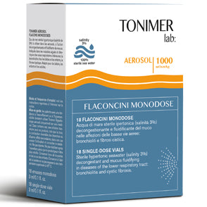 Tonimer Lab Aerosol 18 Flaconcini 3 Ml Monodose - Tonimer Lab Aerosol 18 Flaconcini 3 Ml Monodose