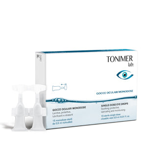 TONIMER LAB GOCCE OCULARI MONODOSE 15 X 0,5 ML - TONIMER LAB GOCCE OCULARI MONODOSE 15 X 0,5 ML