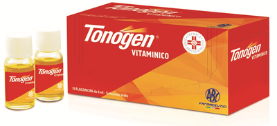 TONOGEN VITAMINICO*orale soluz 10 flaconcini 6 ml