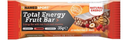 Total Energy Fruit Bar Cranberry &amp; Nuts 35 Gr - Named Sport