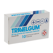 TRAVELGUM*10 gomme mast 20 mg