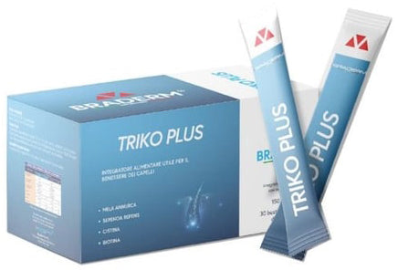 TRIKO PLUS LIQUIDO 30 BUSTINE BRADERM - TRIKO PLUS LIQUIDO 30 BUSTINE BRADERM