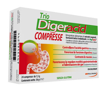 TRIO DIGERACID 24 COMPRESSE - TRIO DIGERACID 24 COMPRESSE