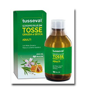 TUSSEVAL SCIROPPO TOSSE ADULTI 200 ML - TUSSEVAL SCIROPPO TOSSE ADULTI 200 ML