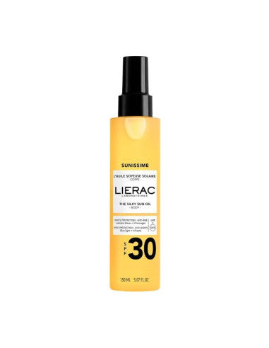 Lierac Sunissime Olio Solare Setoso SPF30 Protezione Solare Corpo 150 ml