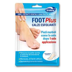 URADERM FOOT PLUS CALZE ESFOLIANTI 2 PEZZI DA 20 ML - URADERM FOOT PLUS CALZE ESFOLIANTI 2 PEZZI DA 20 ML