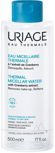 URIAGE EAU MICELLAIRE THERMALE PELLI NORMALI SECCHE 500 ML