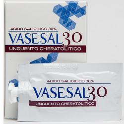 VASESAL 30 6 BUSTINE UNGUENTO CHERATOLITICO - VASESAL 30 6 BUSTINE UNGUENTO CHERATOLITICO