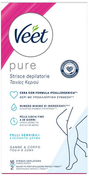 VEET STRISCE CORPO IPOALLERGENICHE 16 PEZZI