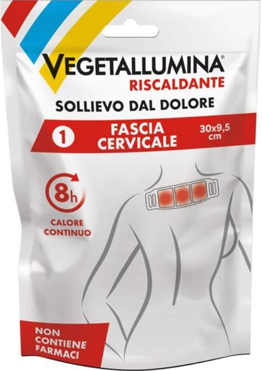 VEGETALLUMINA FASCIA CERVICALE RISCALDANTE 1 PEZZO - VEGETALLUMINA FASCIA CERVICALE RISCALDANTE 1 PEZZO