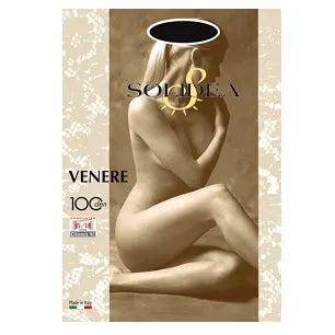 Solidea Venere 100 Collant Tutto Nudo Glacè Taglia 3ML