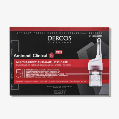 Vichy Dercos Aminexil Trattamento Anticaduta Uomo 21 Fiale x 6 ml