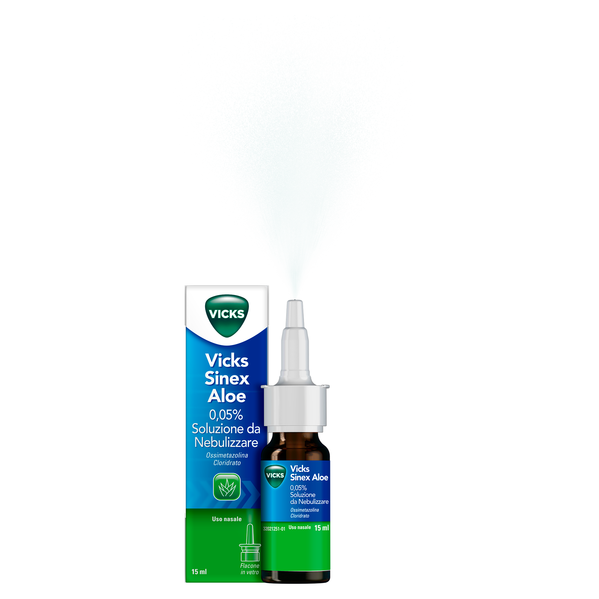 VICKS SINEX ALOE 0,05% SOLUZIONE DA NEBULIZZARE - VICKS SINEX ALOE 0,05% SOLUZIONE DA NEBULIZZARE
