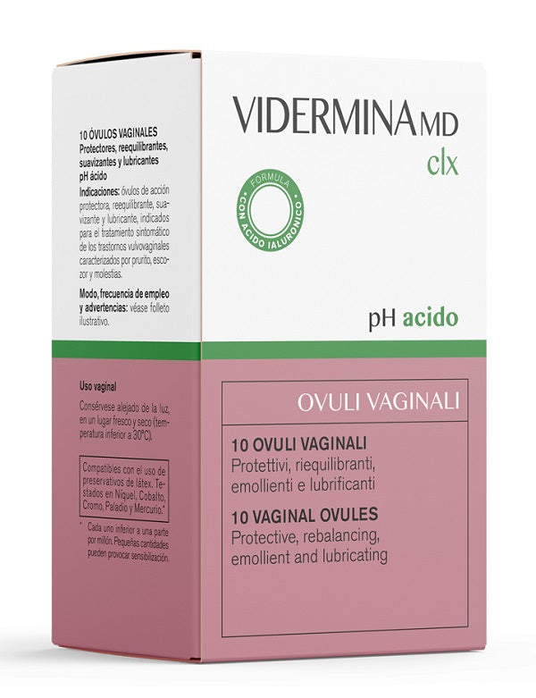 Vidermina Clx Ovuli 10 Pezzi Md