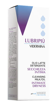Vidermina Lubripiu' Olio Latte Detergente Secchezza Intima 200 Ml
