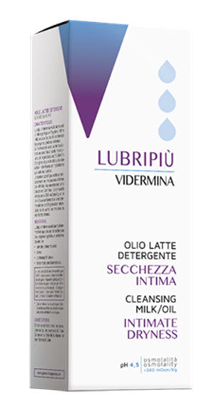 Vidermina Lubripiu&#039; Olio Latte Detergente Secchezza Intima 200 Ml