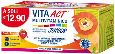 VITA ACT MULTIVITAMINICO JUNIOR 10 FIALE DA 10 ML