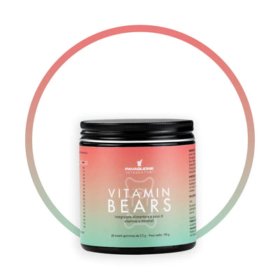 Vitamin Bears 60pz Gommosi - Orsetti per energia, benessere e vitalità - Lab.Pavaglione