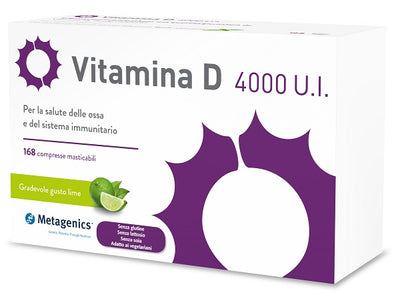Vitamina D 4000Ui 168 Compresse Masticabili