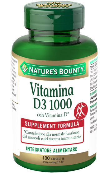 VITAMINA D3/1000 100 TAVOLETTE