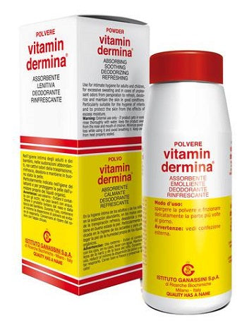 Vitamindermina polvere 100 gr. polvere antisudore - Vitamindermina polvere 100 gr. polvere antisudore