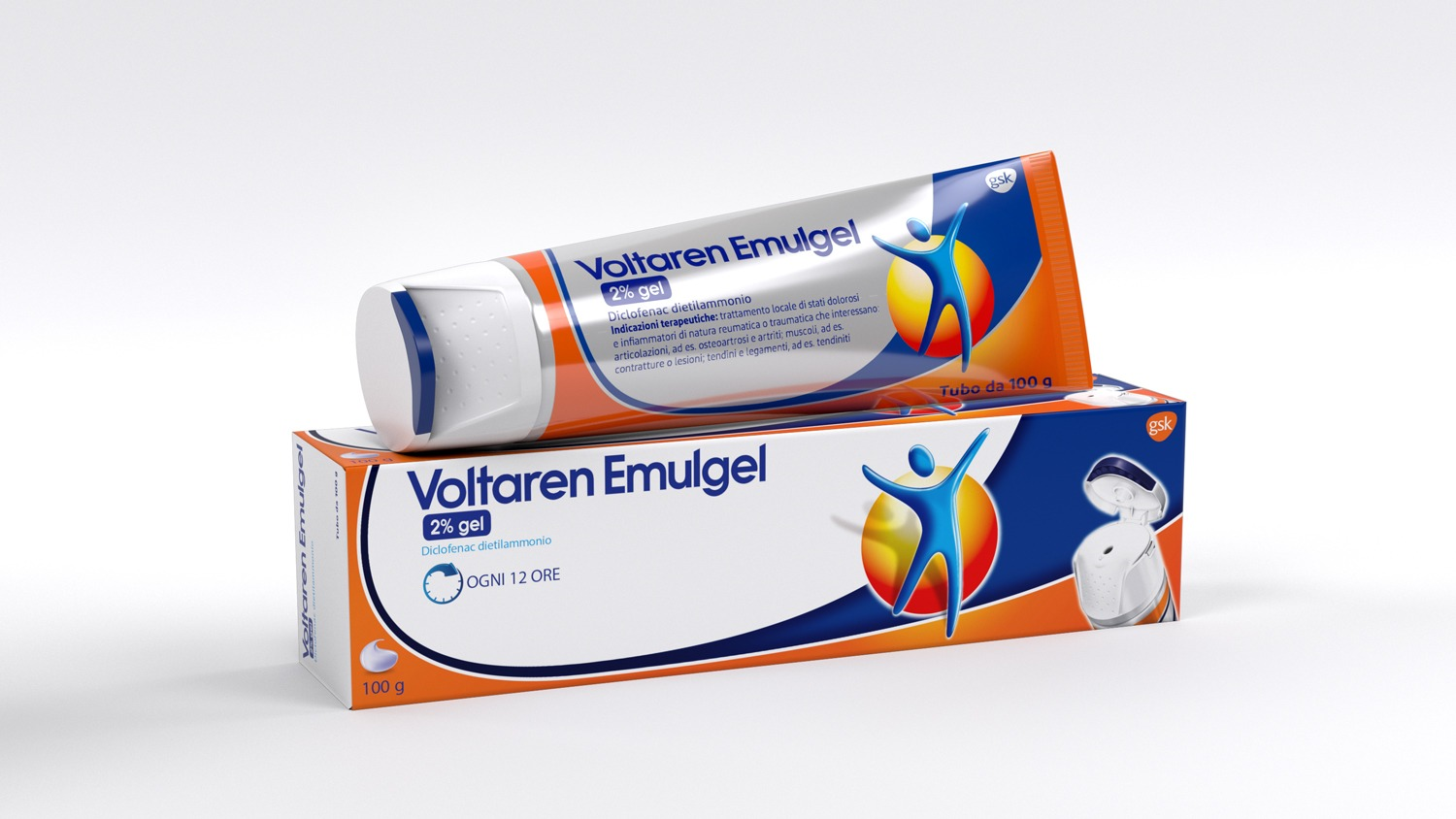 Voltaren Emulgel 2% Antinfiammatorio Diclofenac Dolori Articolari Mal Di Schiena Gel 100 g - Voltaren Emulgel 2% Antinfiammatorio Diclofenac Dolori Articolari Mal Di Schiena Gel 100 g