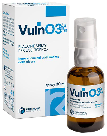 VULNO3 SPRAY TRATTAMENTO ULCERE 30 ML - VULNO3 SPRAY TRATTAMENTO ULCERE 30 ML