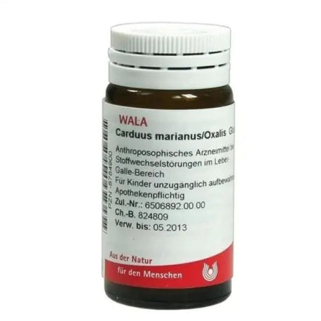 Wala Carduus Marianus Oxalis globuli omeopatici 20 g - Wala Carduus Marianus Oxalis globuli omeopatici 20 g
