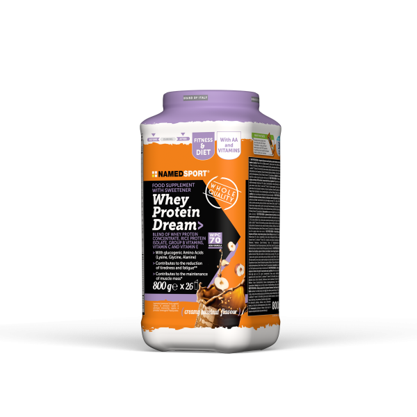 Whey Protein Dream - Creamy Hazelnut- 800 G Named Sport