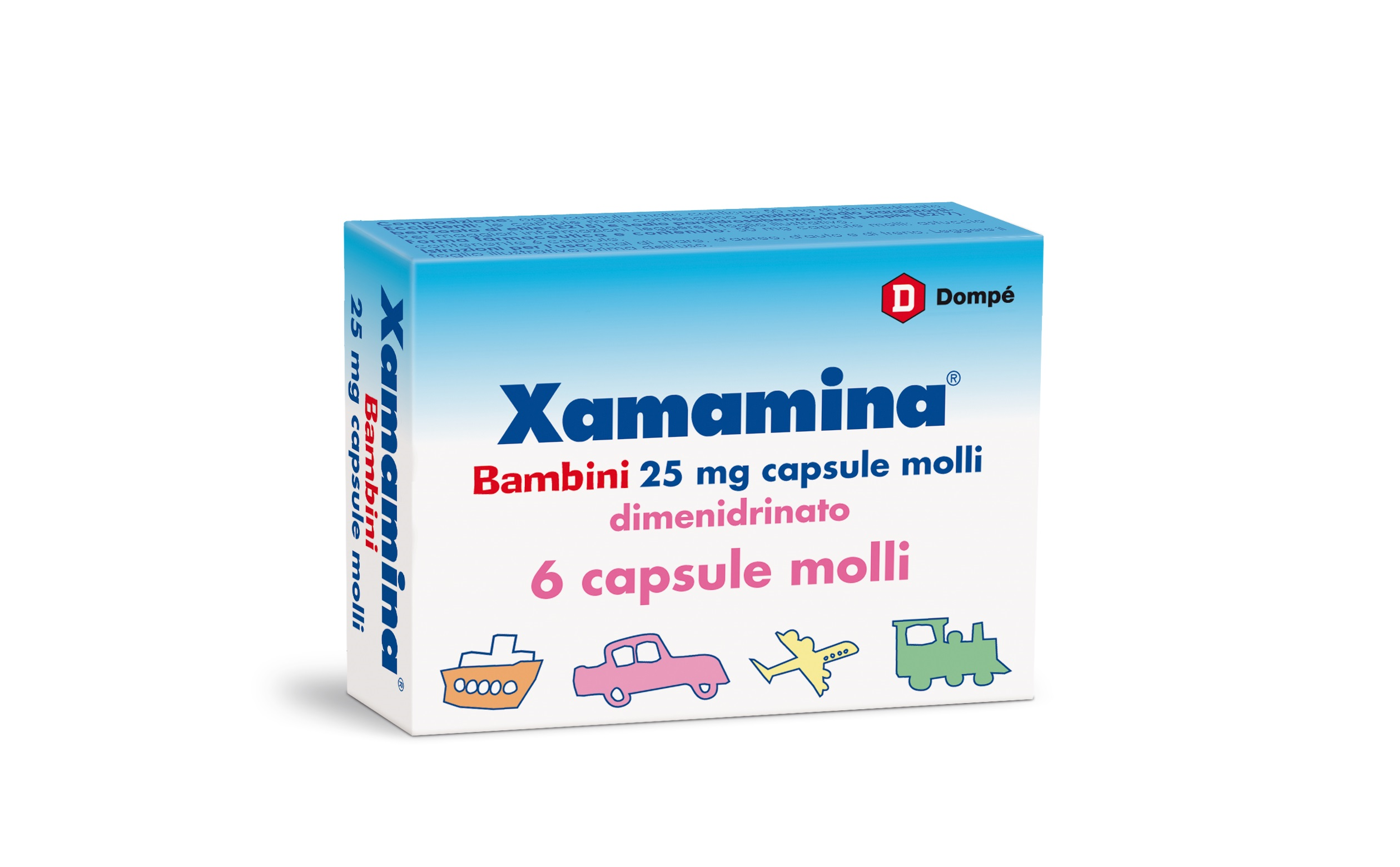 XAMAMINA Bambini - 6 capsule 25mg - XAMAMINA Bambini - 6 capsule 25mg