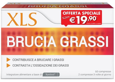 XLS BRUCIA GRASSI 60 COMPRESSE omagg