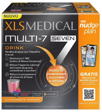 XLS MEDICAL MULTI7 DRINK 60 BUSTINE