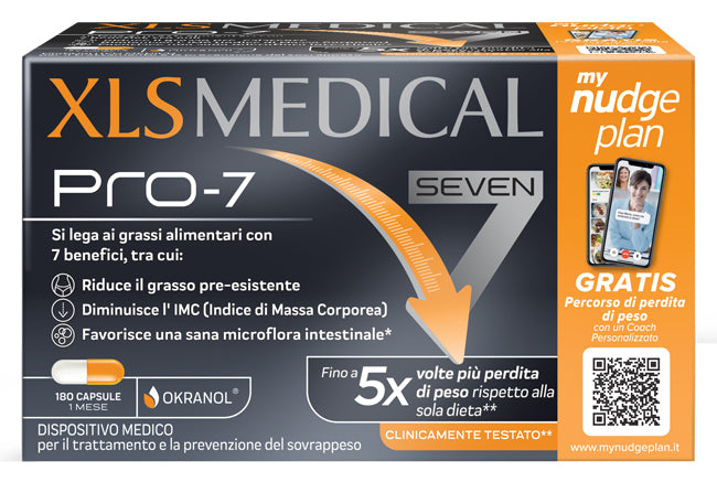 XLS Medical PRO 7 180 capsule bruciagrassi SCAD 11/25