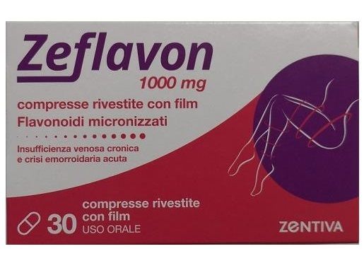 ZEFLAVON*30 cpr riv 1000 mg - ZEFLAVON*30 cpr riv 1000 mg
