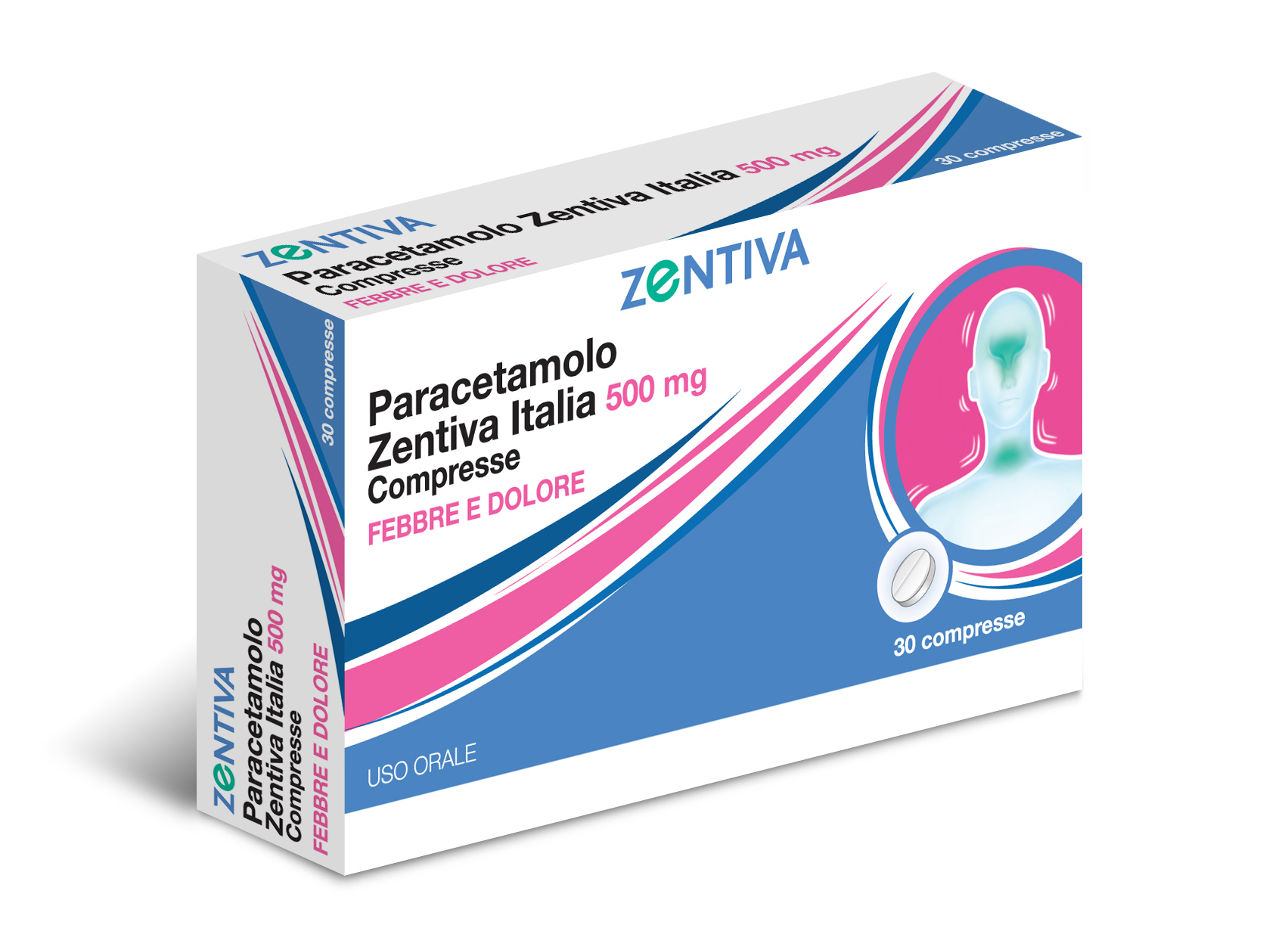 ZEFLAVON*30 cpr riv 500 mg SCAD. 6/26