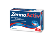 ZERINOACTIV*20 cpr 200 mg + 30 mg