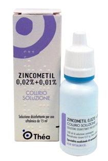 ZINCOMETIL*collirio 15 ml 0,02% + 0,01%
