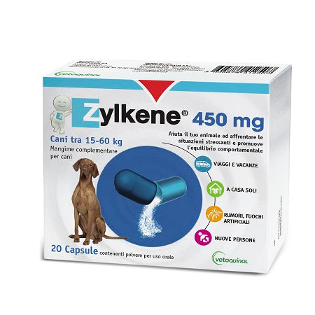 Zylkene Cani 20 Capsule Da 450 Mg