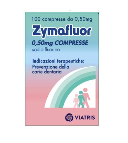 ZYMAFLUOR*100 cpr 0,50 mg