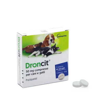 Droncit 2 Cpr 50 Mg Cani Gatti