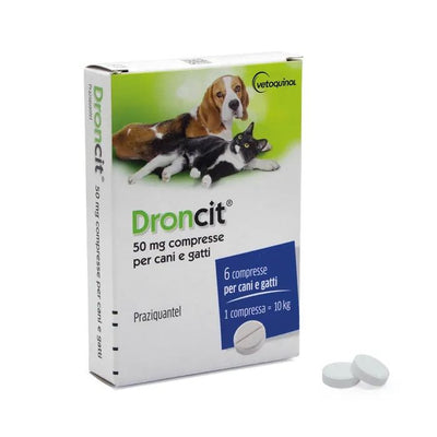 Droncit 6 Cpr 50 Mg Cani Gatti