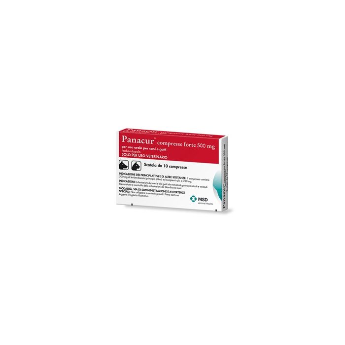 Panacur Forte 10 Cpr 500 Mg