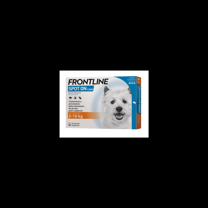 Frontline Spot-On Cani Soluz 4 Pipette 0,67 Ml 67 Mg Cani Da2 A 10 Kg