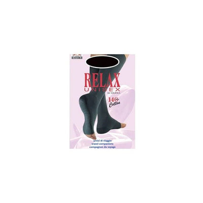 Relax 140 Gambaletto Punta Aperta Unisex Nero 4 Xl