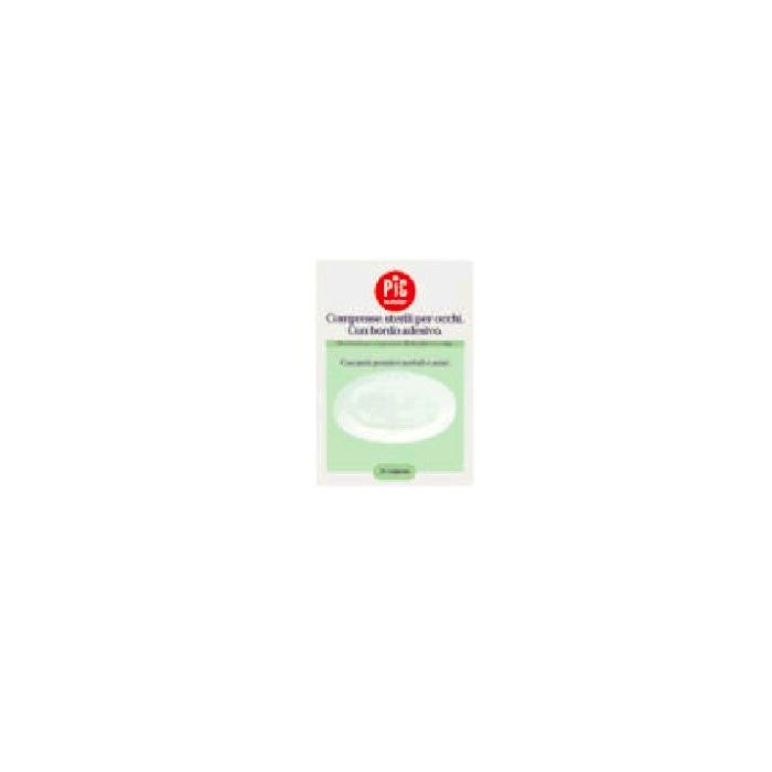 Tampone Oculare Pic In Tessuto Non Tessuto Sterile Adesivo 10 Pezzi