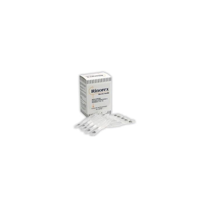 Fiala Per Doccia Nasale Rinorex Bicarbonato 5 Ml 15 Pezzi