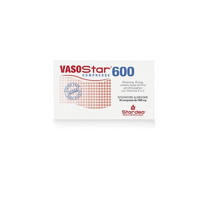 Vasostar 600 30 Compresse 1.000 Mg - Vasostar 600 30 Compresse 1.000 Mg