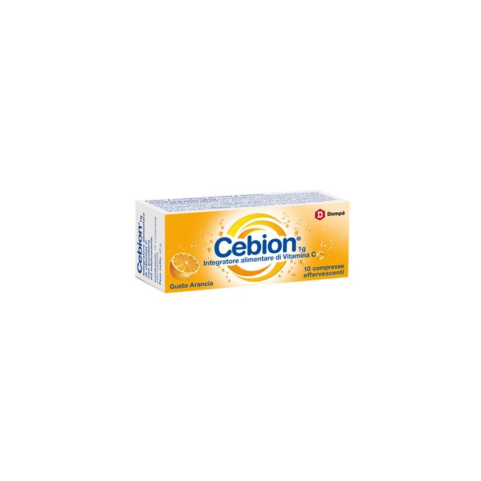 Cebion Effervescenti Vitamina C Arancia 10 Compresse