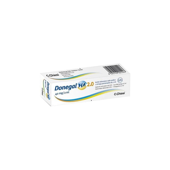 Siringa Intra-Articolare Donegal Ha 2.0 Acido Ialuronico 40Mg 2 Ml