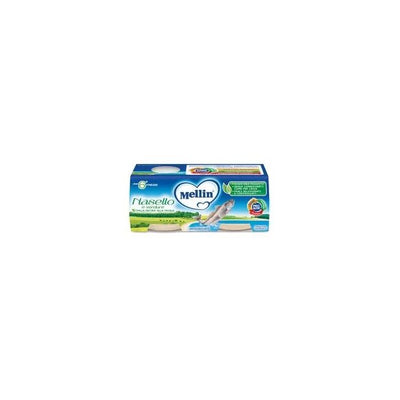 Mellin Omogeneizzato Nasello 2 X 80 G